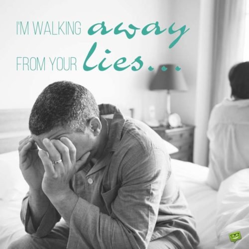 Goodbye Message for Boyfriend: Breakup Quote for Him. | Birthday Wishes Expert Walking away from your lies...