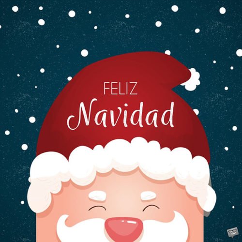 Feliz Navidad.