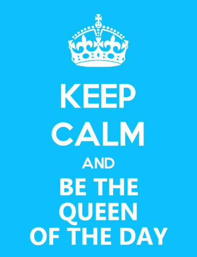 Funny Keep Calm birthday girl meme.