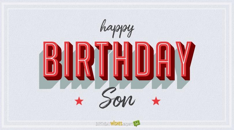 From the Parents to the Birthday Boy | Happy Birthday, my Son!