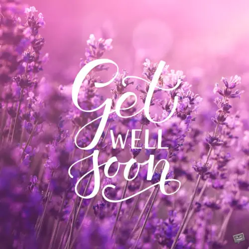 Get well soon image with flowers. | Birthday Wishes Expert Beautiful get well soon image to share with sick friend.