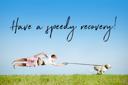 Funny get well soon image. Funny get well soon image.
