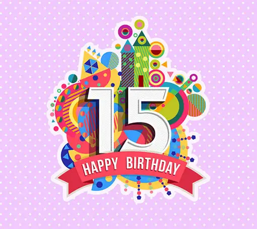Happy 15th Birthday Wishes