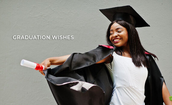Featured image for a blog post that provides Graduation Wishes.