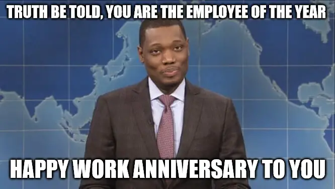 Featured image of post Happy Work Anniversary Meme - You want the message to be heartfelt and mean something to your colleague, friend, or boss.