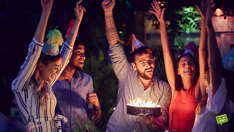Organize a surprise party with friends | Birthday Wishes Expert Organize a surprise party with friends