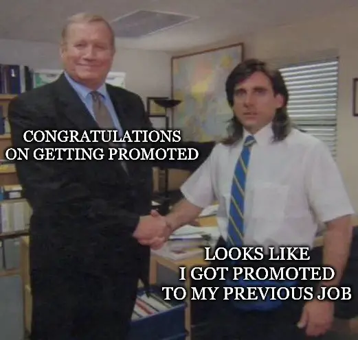 The office congratulation Meme.