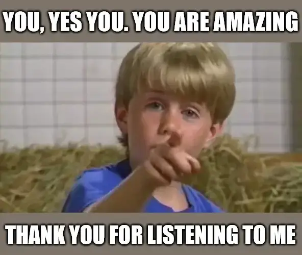 Thank you for listening quotes