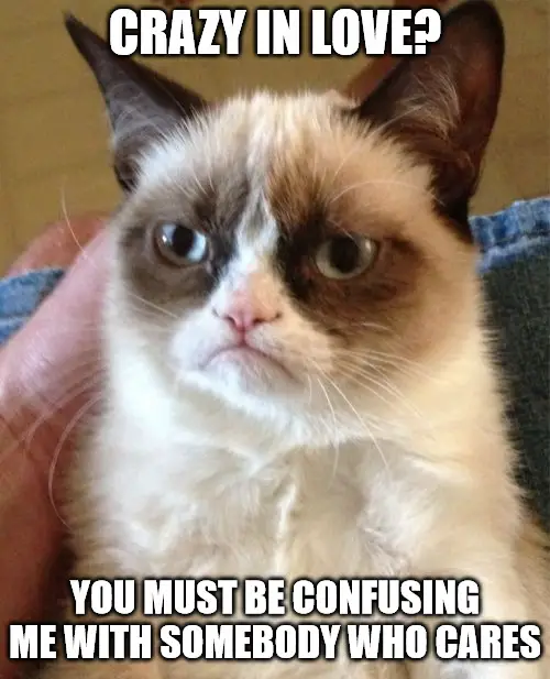 Grumpy Cat Anti-Valentines meme.