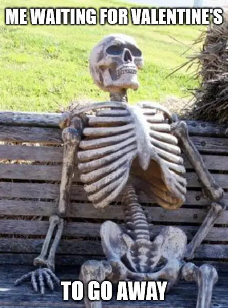 Waiting Skeleton meme.