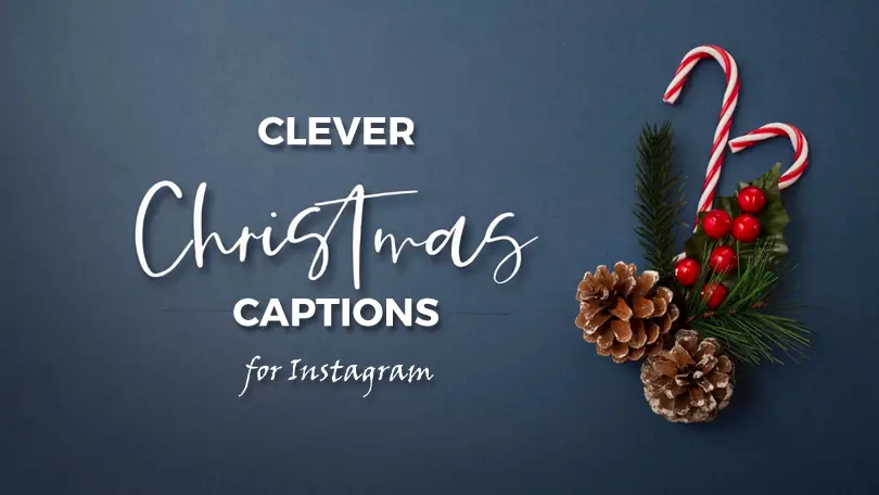 30 Clever Christmas Captions for Your Holiday Photos