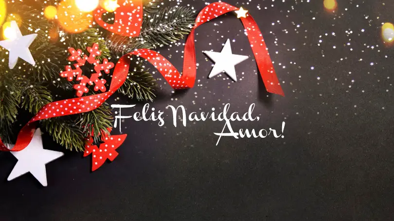 Feliz Navidad Amor