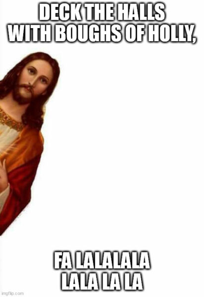 Funny jesus watcha doin meme | Birthday Wishes Expert Funny Christmas Wishes for your Boyfriend