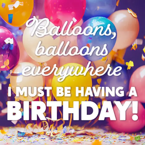 50 Birthday Balloon Captions to Make Your Feed Pop