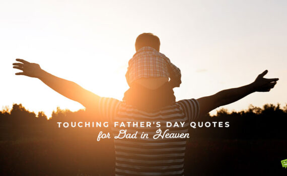 Featured image for father's day quotes for dad in heaven.