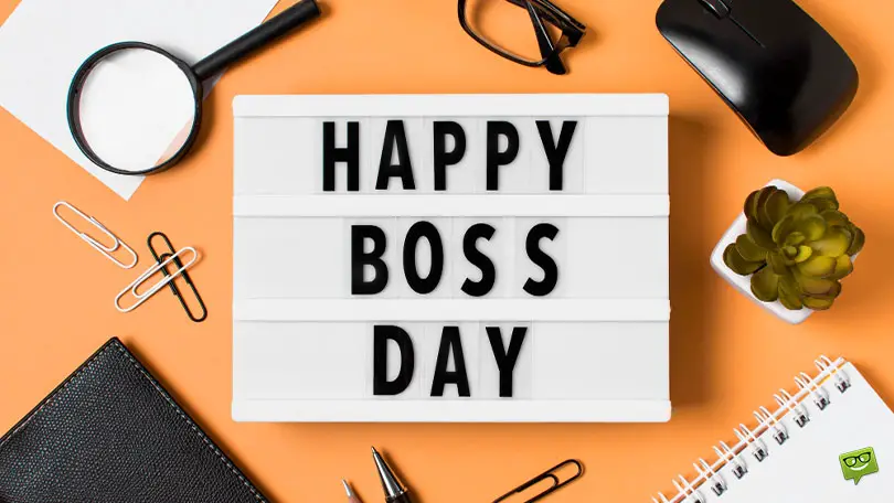 Happy Boss Day Messages for Your Card
