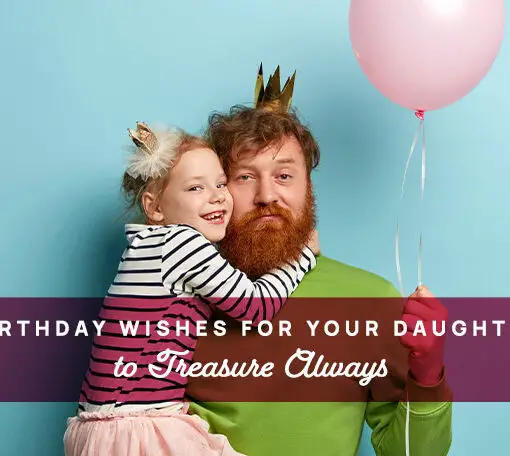 Featured image for a blog post with emotional birthday wishes for daughter.