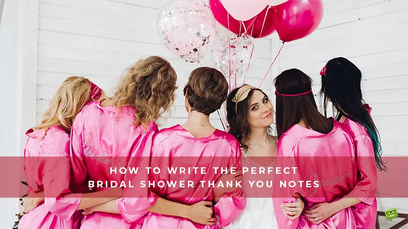 How to Write the Perfect Bridal Shower Thank You Notes