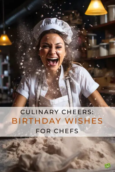 An image you can pin on Pinterest so you can save for later this article with birthday wishes for chefs.